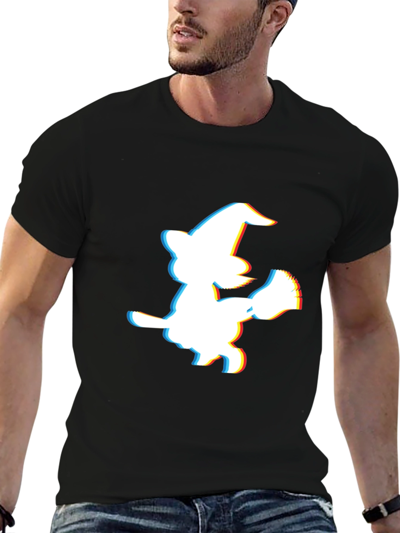 Spooky Season Glitch Witch T-Shirt