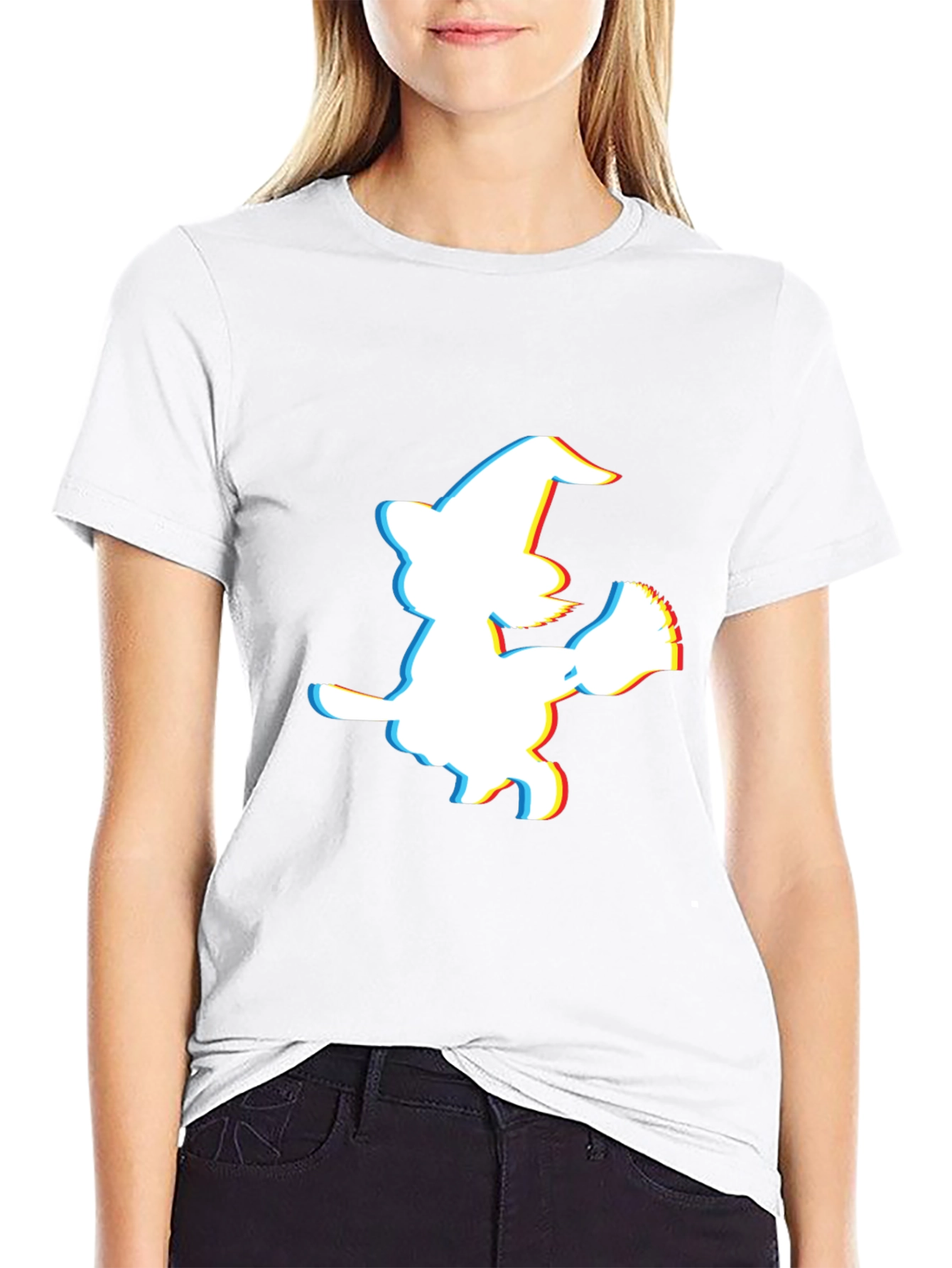Spooky Season Glitch Witch T-Shirt