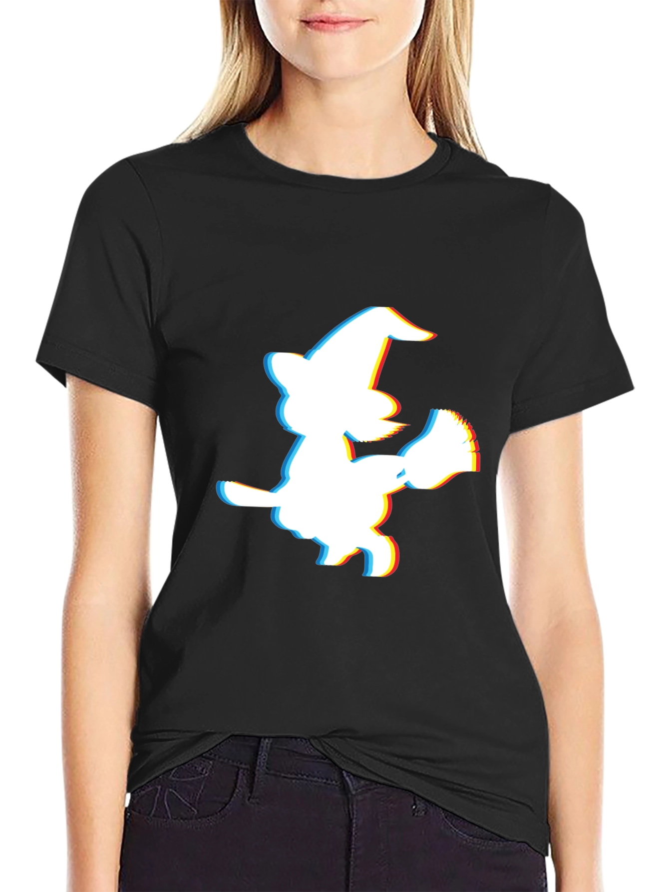 Spooky Season Glitch Witch T-Shirt