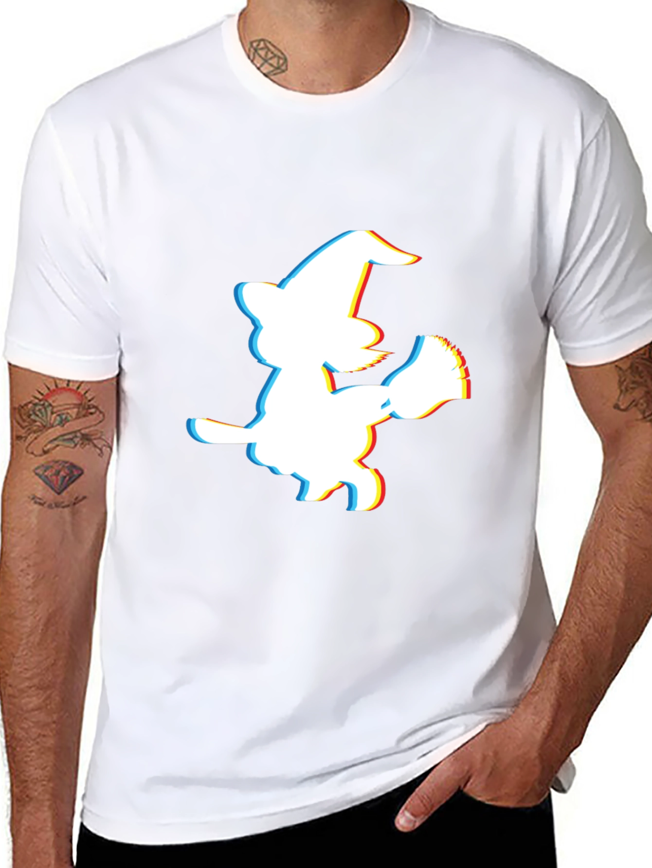 Spooky Season Glitch Witch T-Shirt
