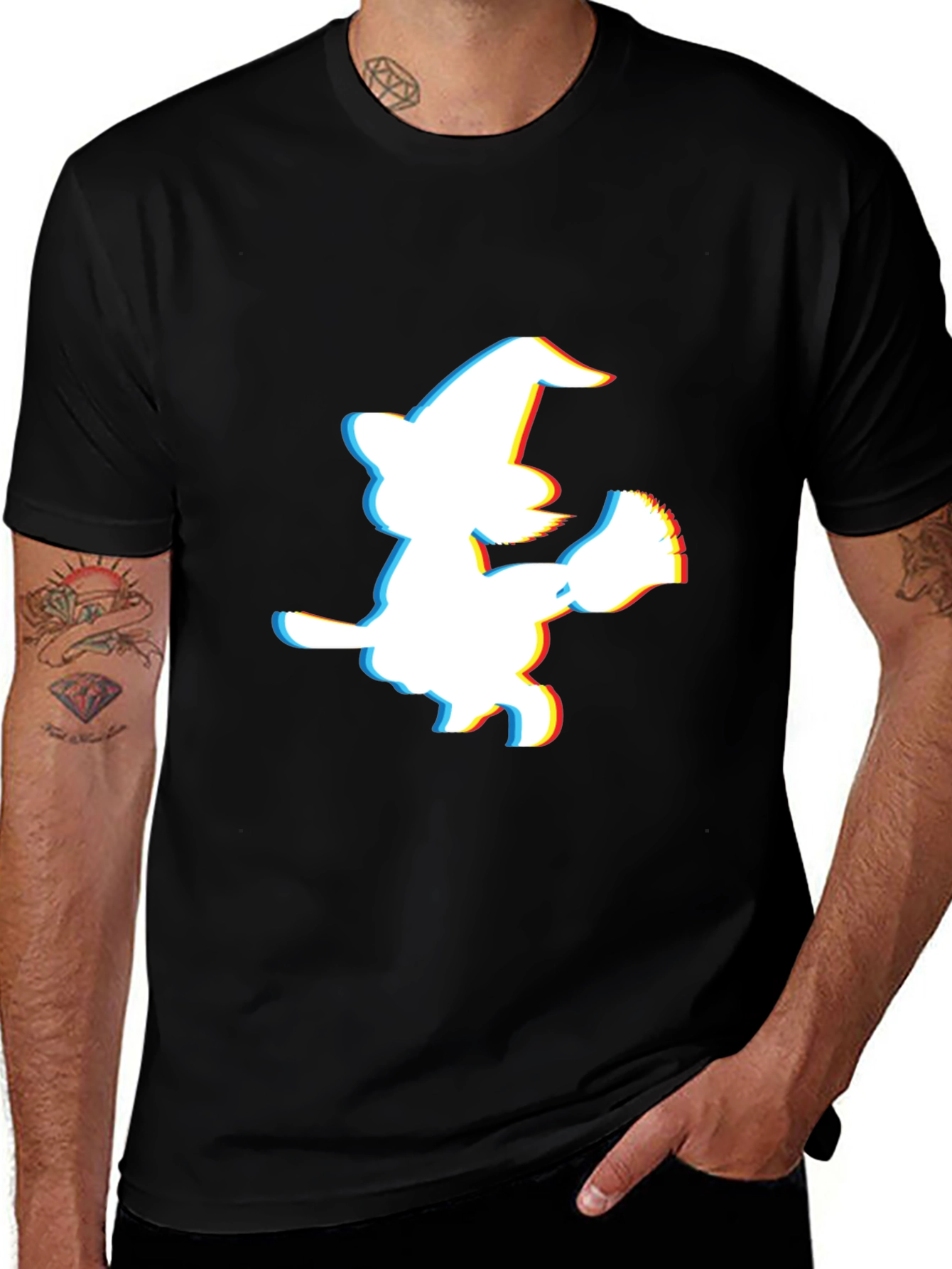 Spooky Season Glitch Witch T-Shirt