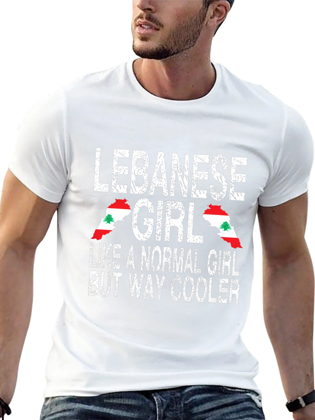 Lebanese Girl T-Shirt: Normal Girl But Way Cooler!