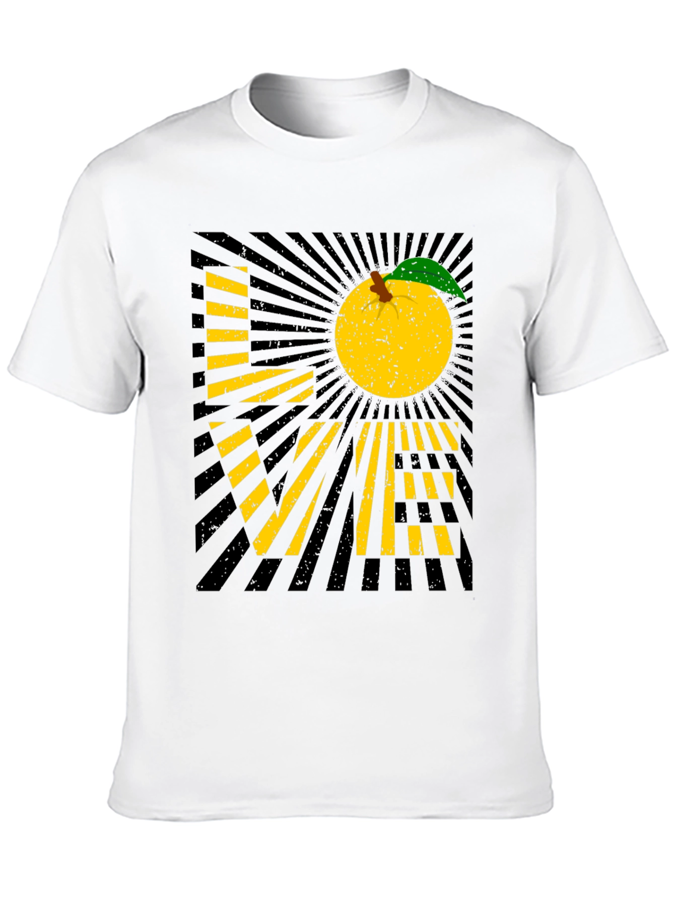 Peach Love Graphic T-Shirt - Stylish Fruit Tee