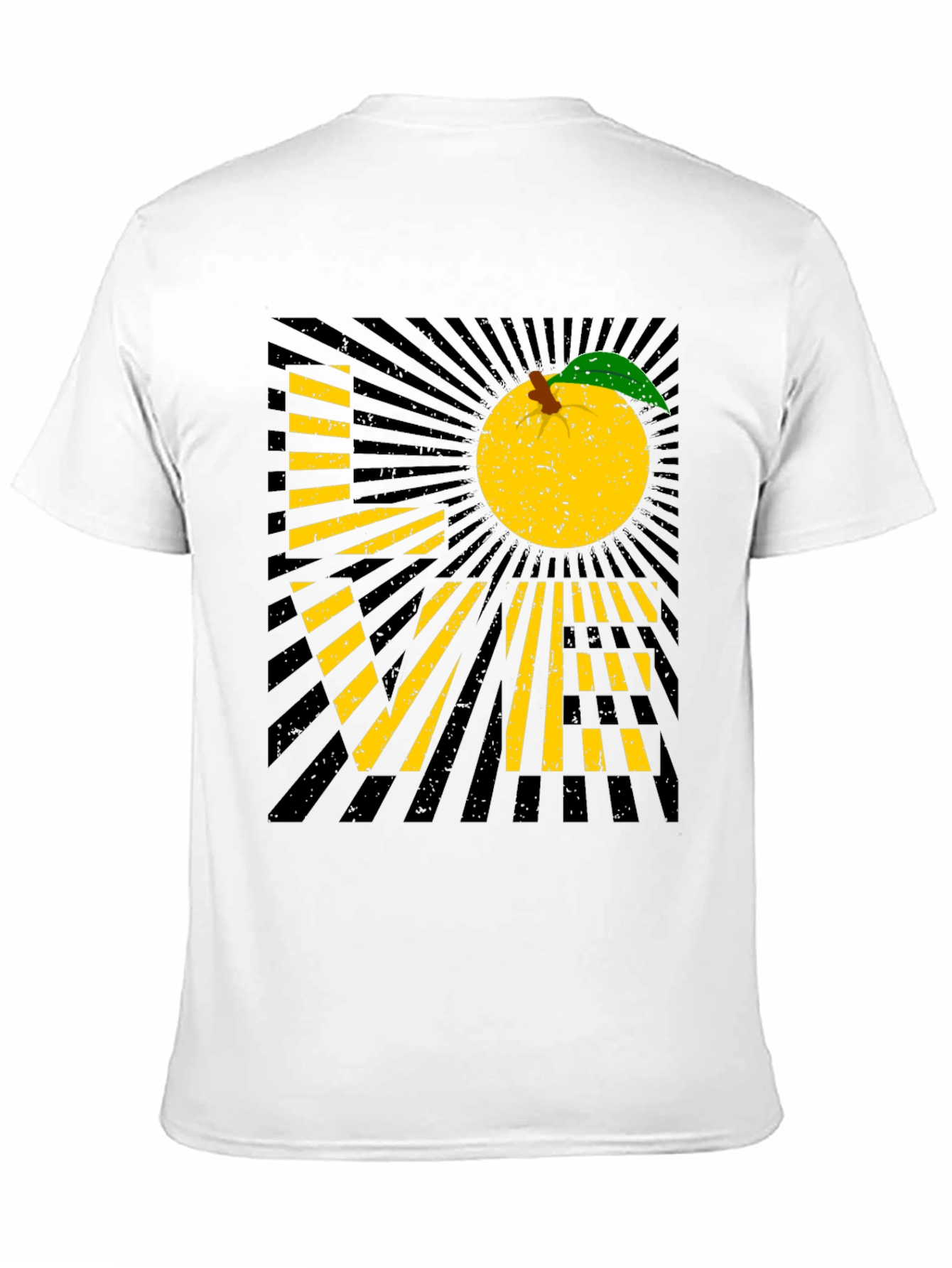 Peach Love Graphic T-Shirt - Stylish Fruit Tee