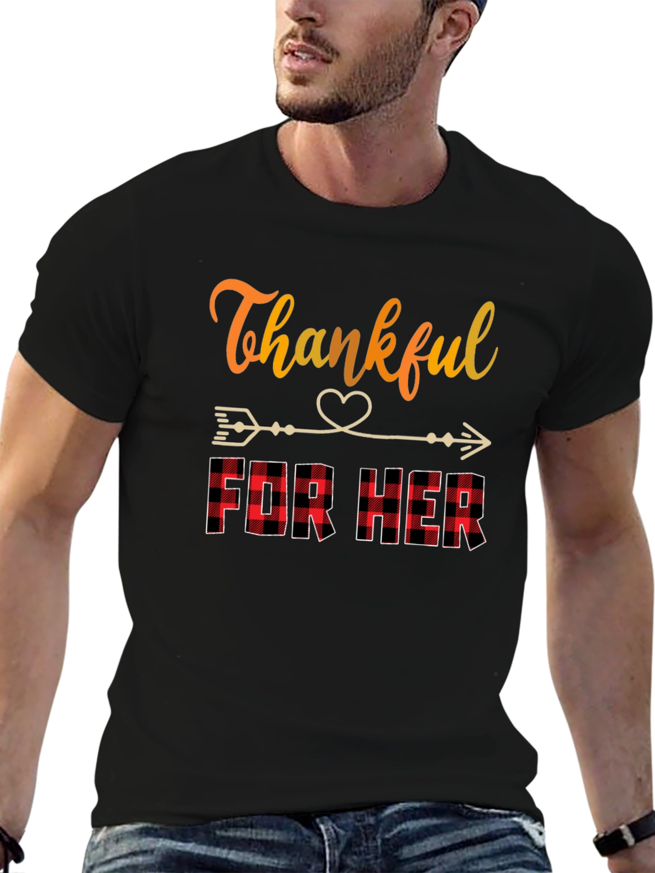 Thankful for Her Thanksgiving T-Shirt