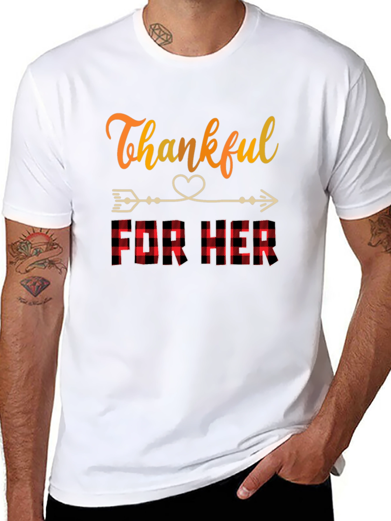 Thankful for Her Thanksgiving T-Shirt