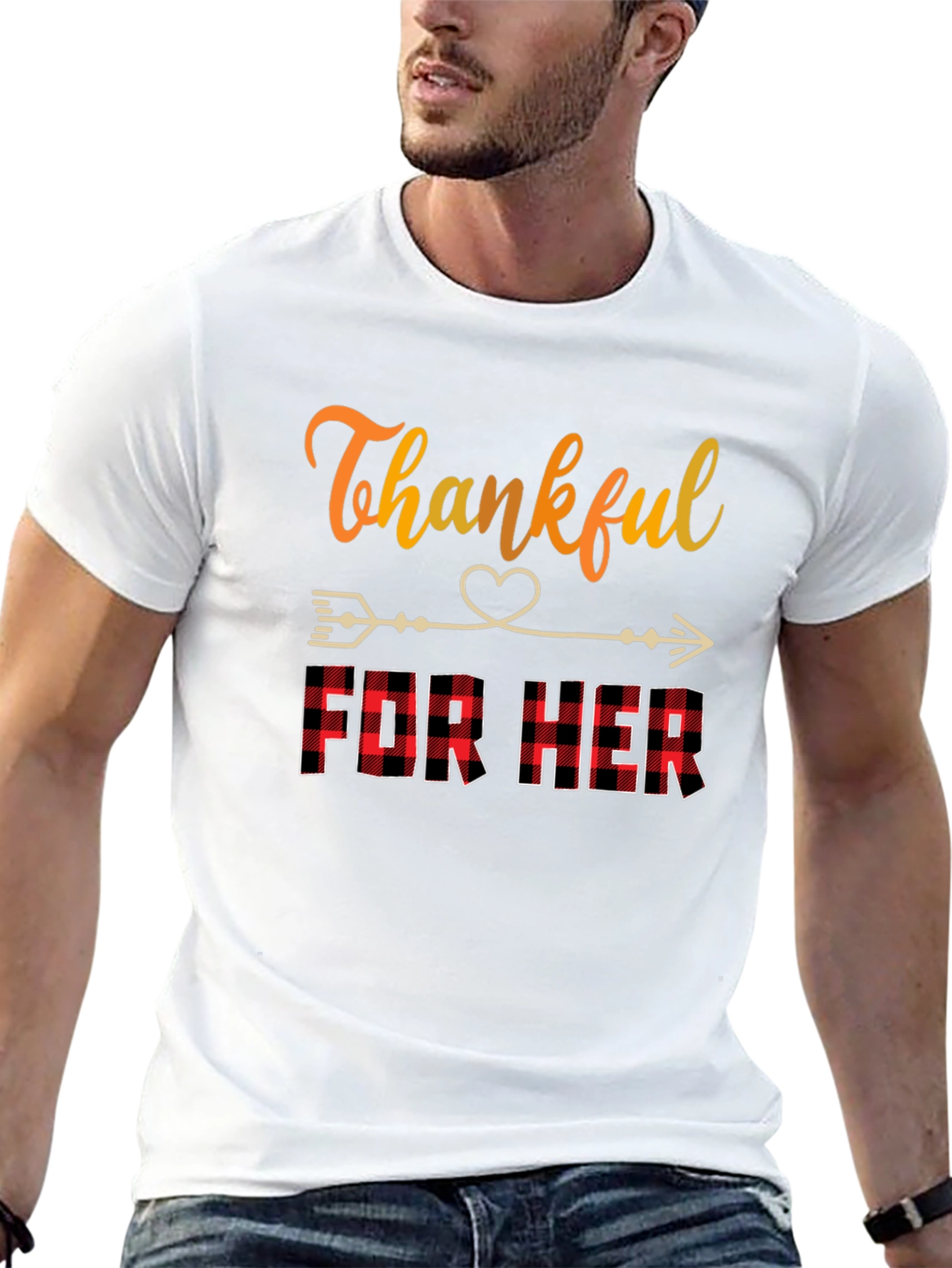 Thankful for Her Thanksgiving T-Shirt