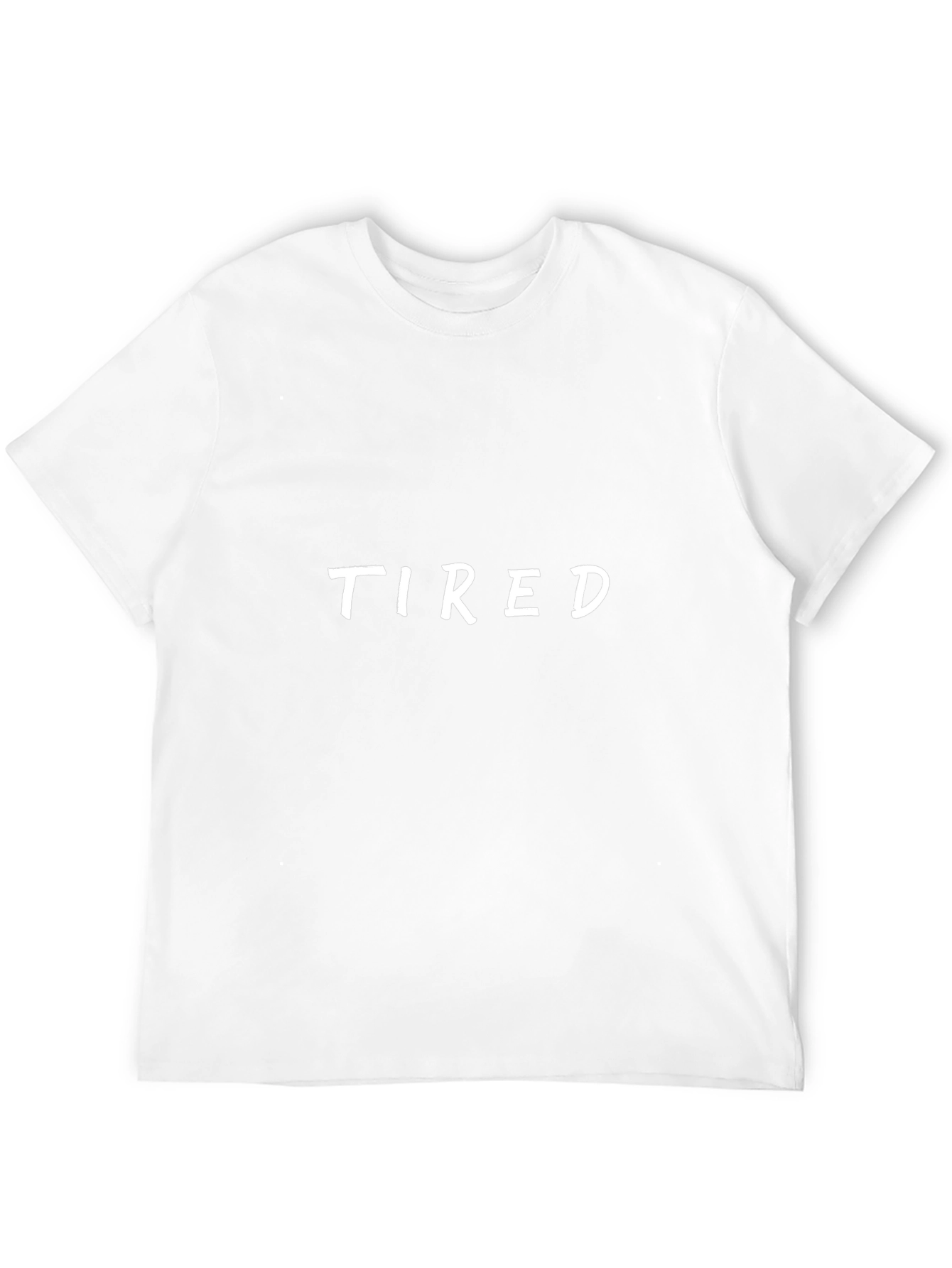 Tired Graphic Tee - Black Short Sleeve Shirt