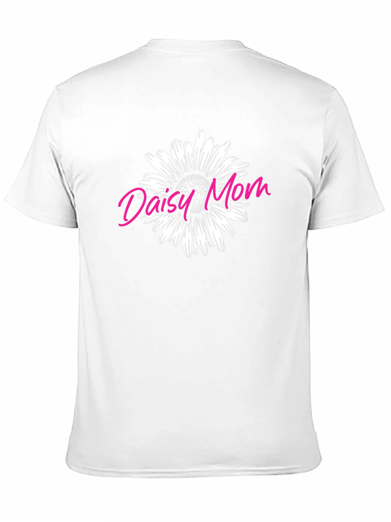 Daisy Mom Graphic Tee - Black Unisex Shirt