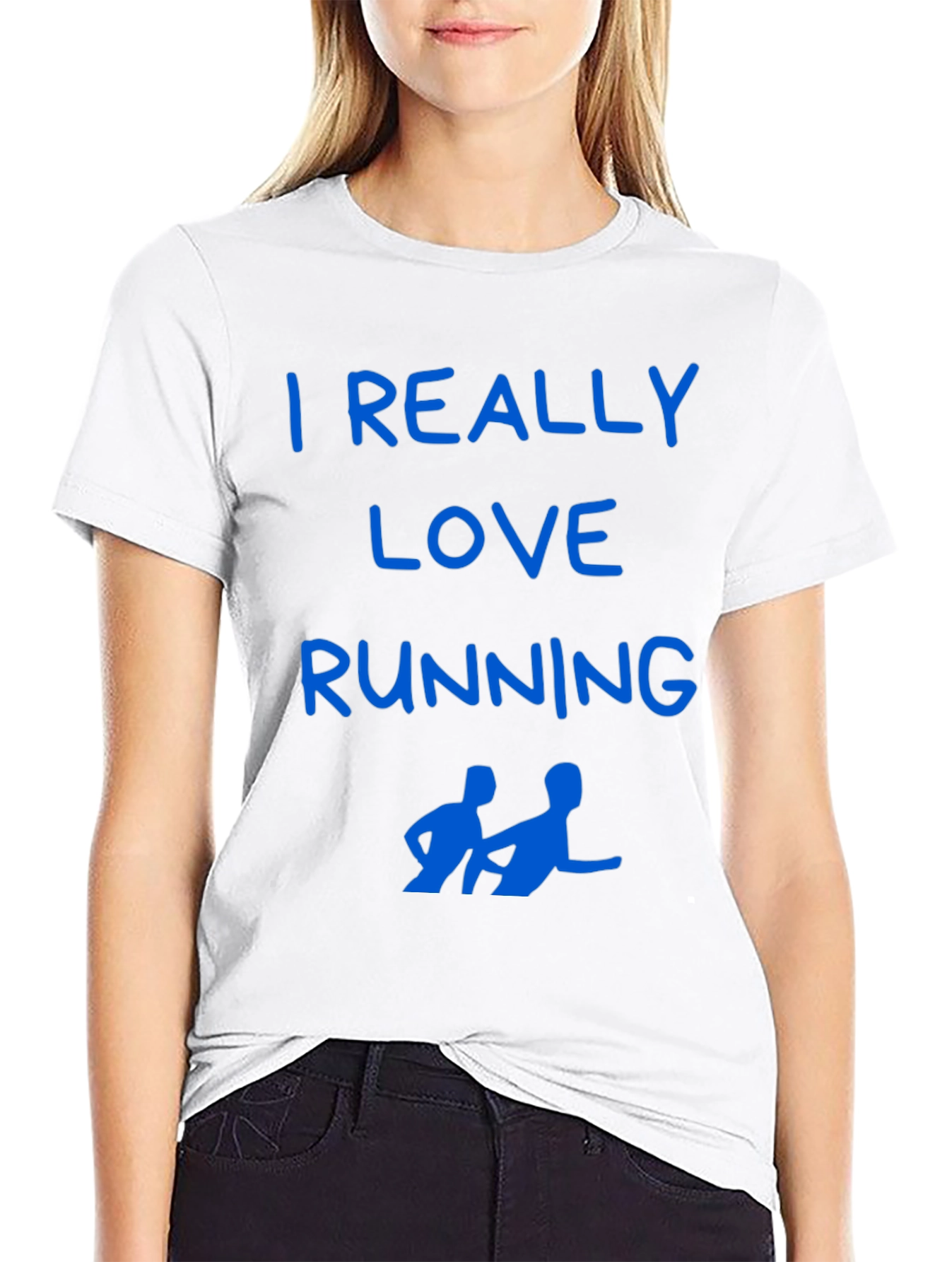 I Love Running T-Shirt - Runner Gift