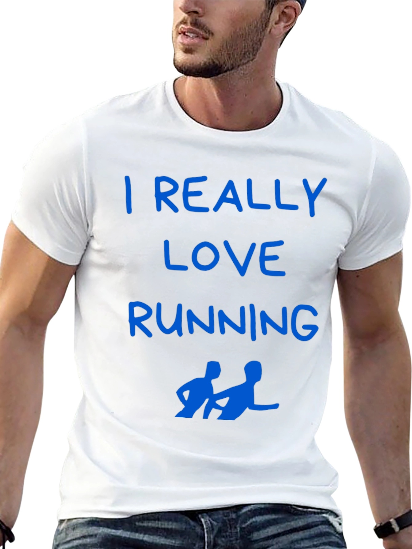 I Love Running T-Shirt - Runner Gift