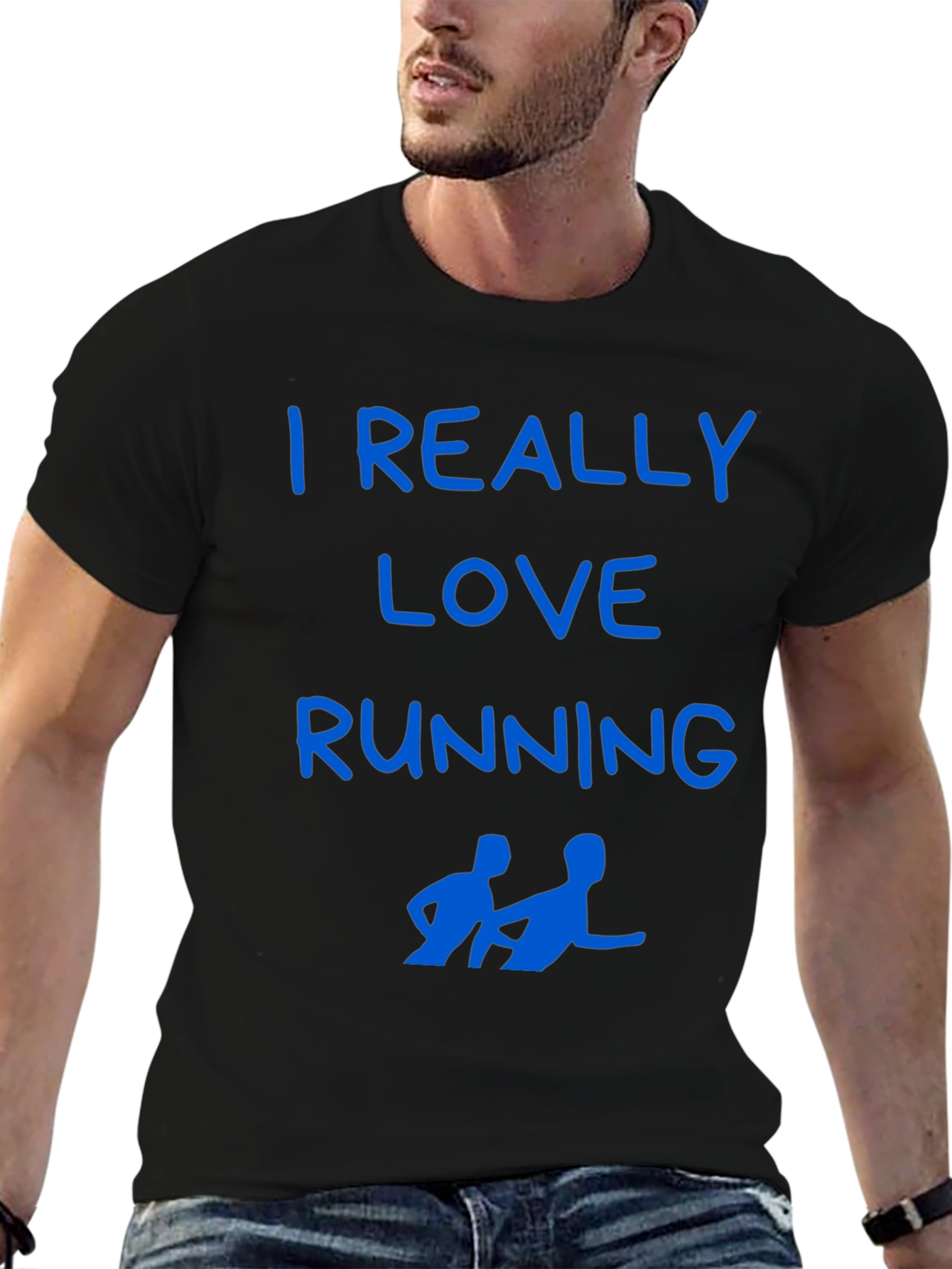 I Love Running T-Shirt - Runner Gift
