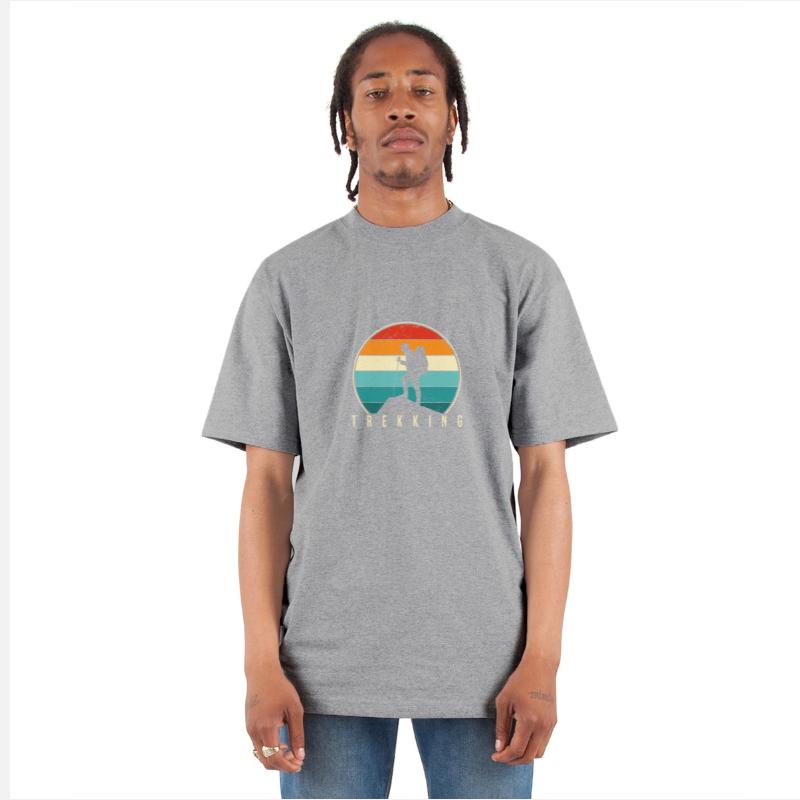Camping & Trekking Adventure Tshirt for Explorers