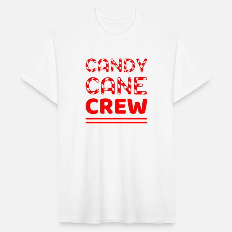Candy Cane Crew Trendy Christmas Festive Wear Art