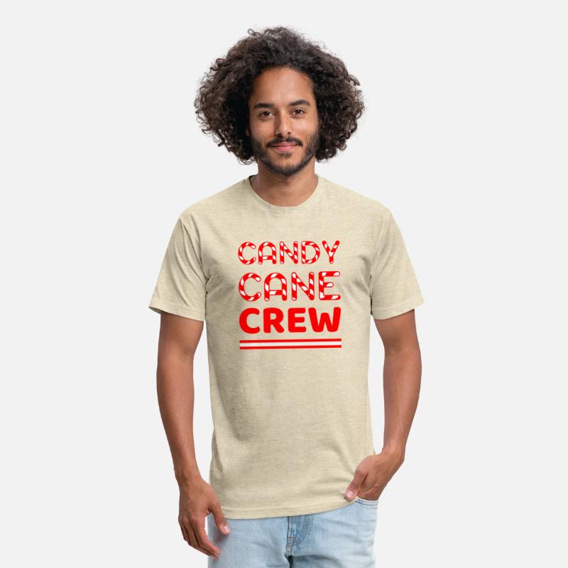 Candy Cane Crew Trendy Christmas Festive Wear Art