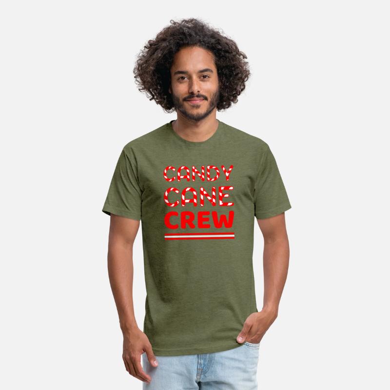 Candy Cane Crew Trendy Christmas Festive Wear Art