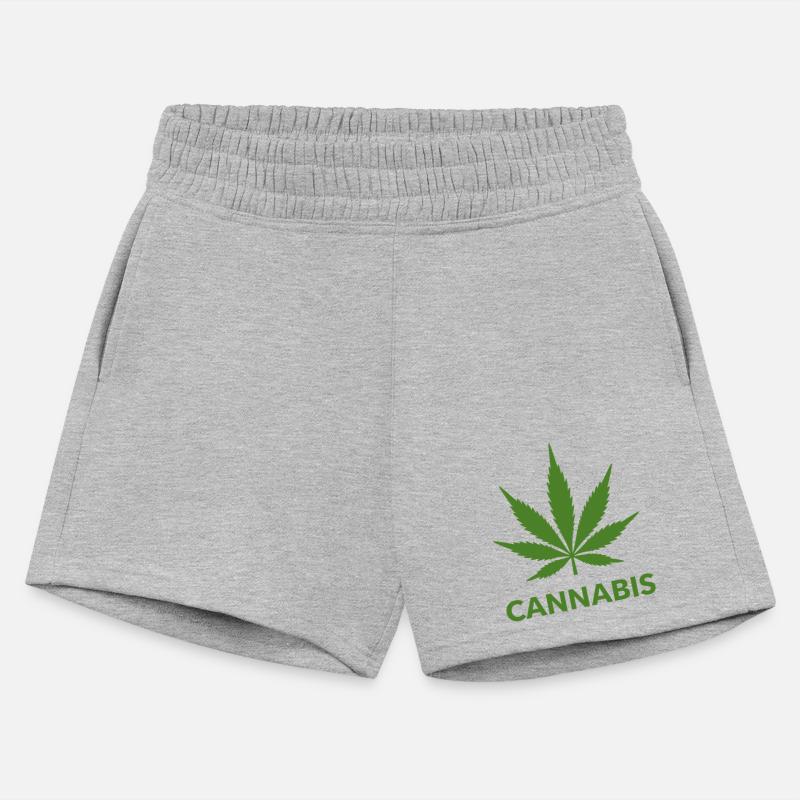 Cannabis Hemp Leaf Statement Green Look