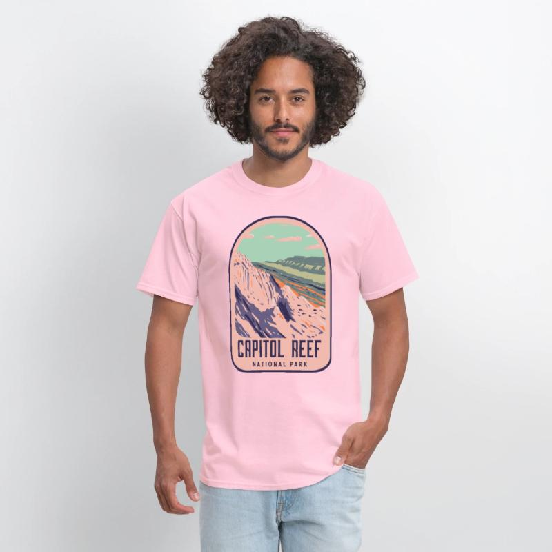 capitol reef national park retro design