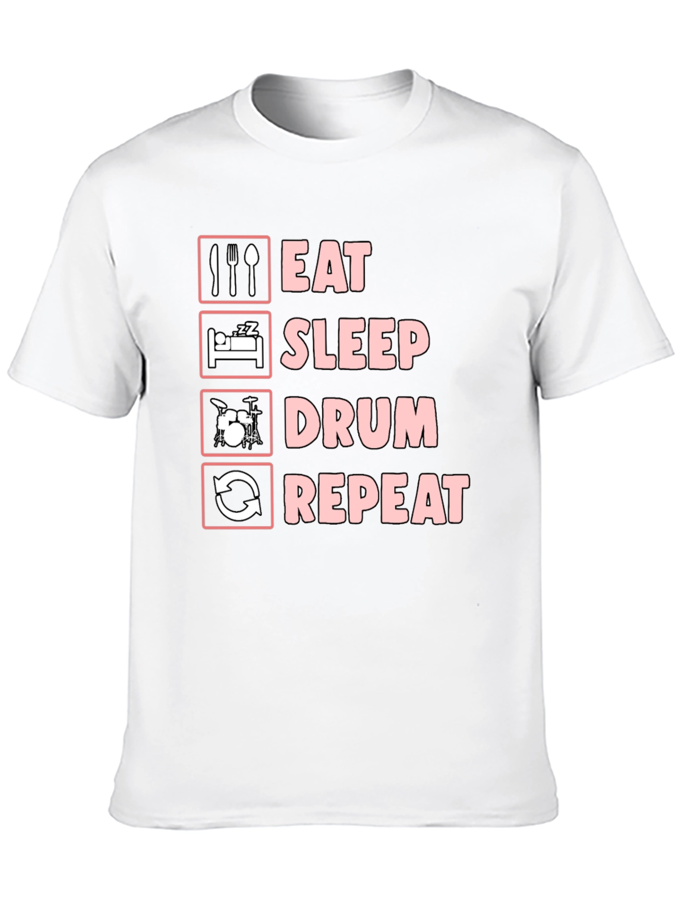 Eat Sleep Drum Repeat T-Shirt