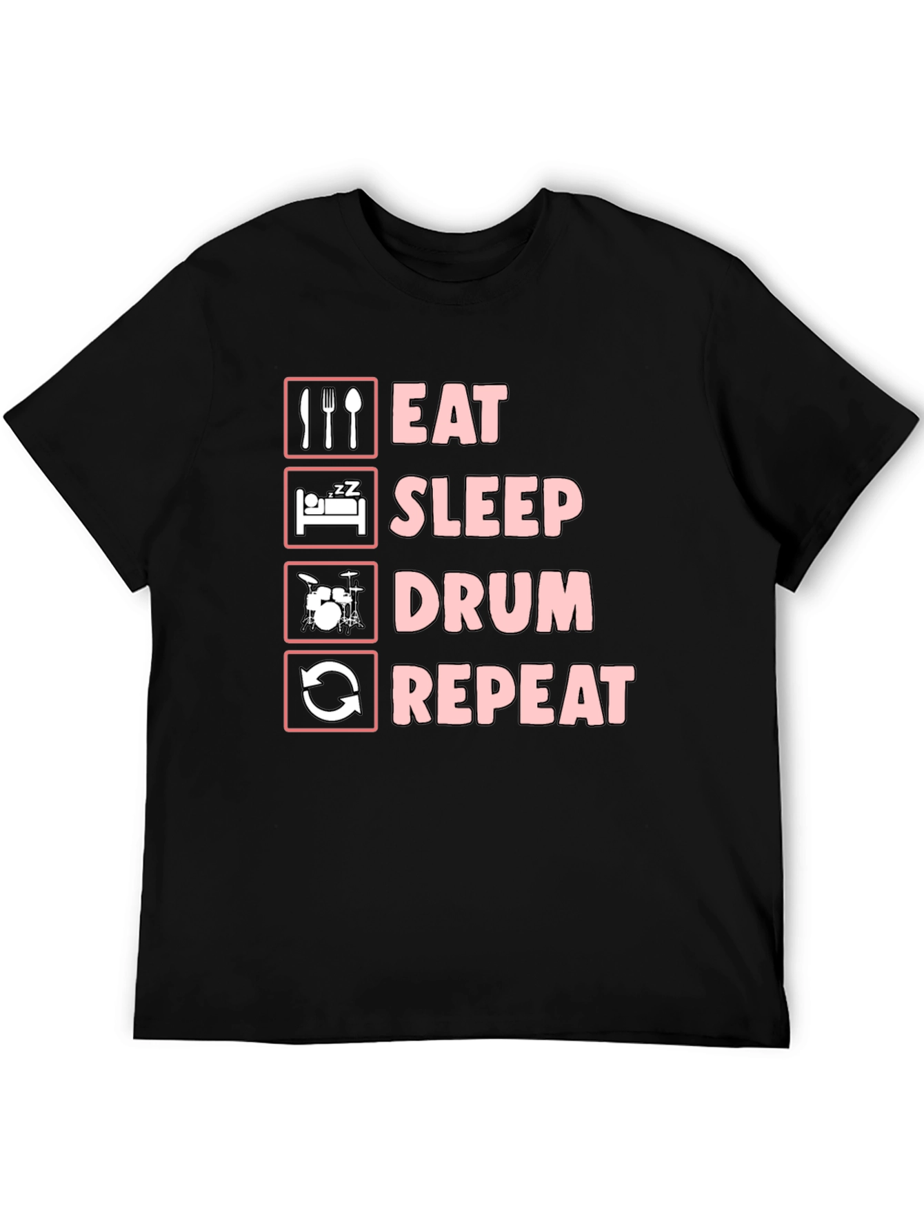Eat Sleep Drum Repeat T-Shirt