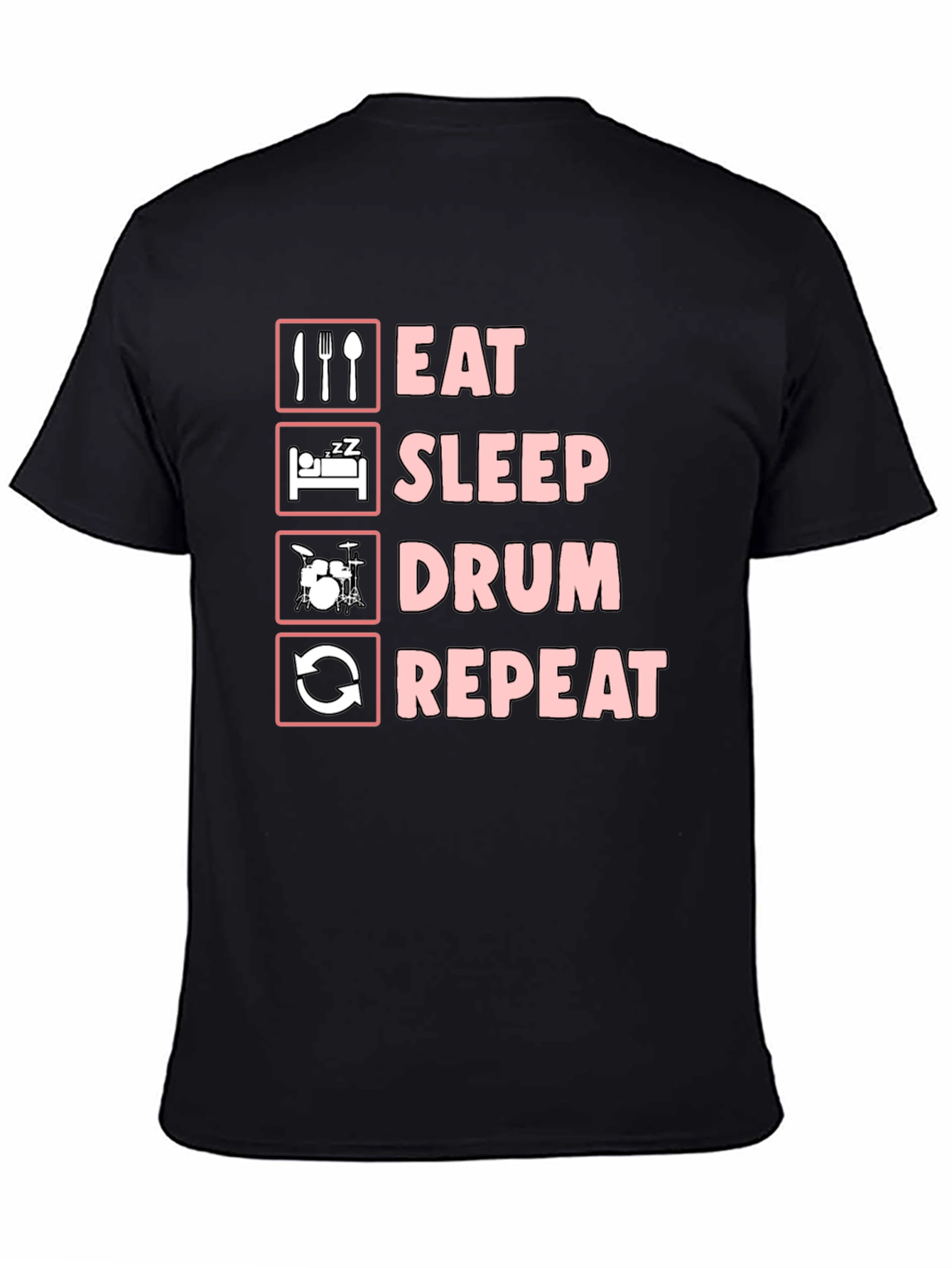 Eat Sleep Drum Repeat T-Shirt
