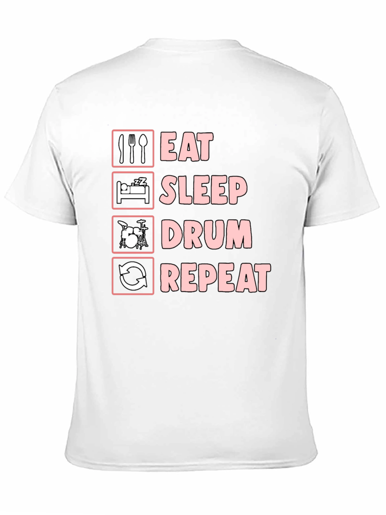 Eat Sleep Drum Repeat T-Shirt