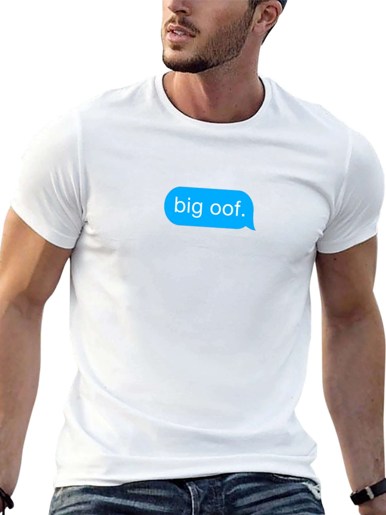 Big Oof T-Shirt - Funny Meme Text Message Tee