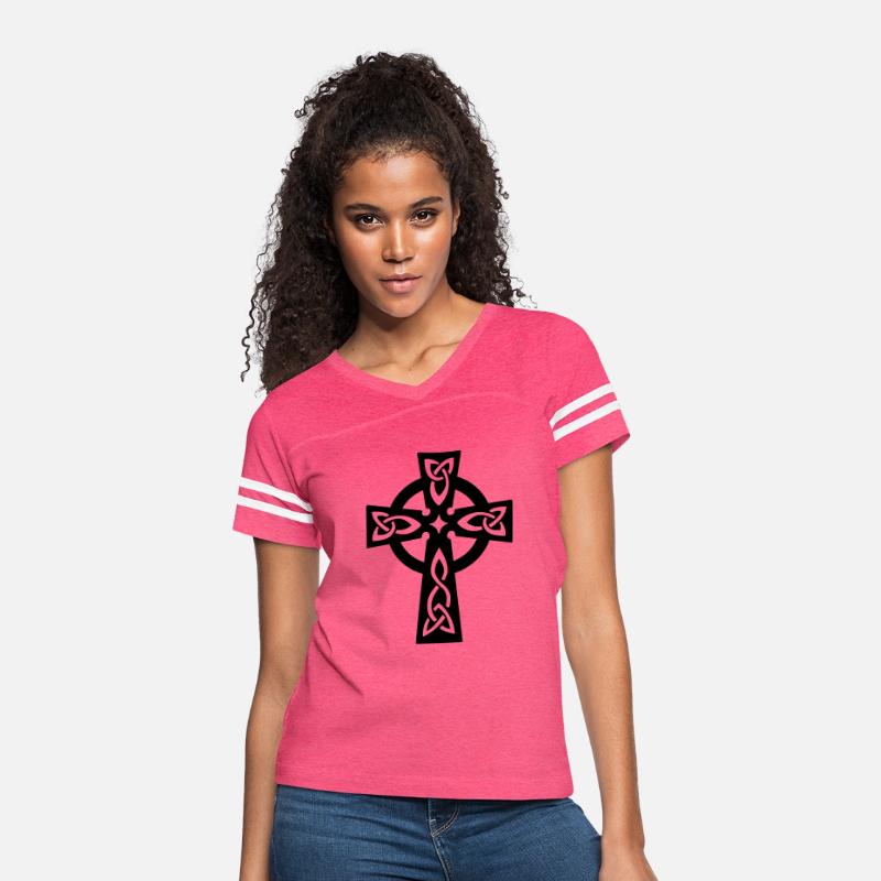 Celtic cross with circle black