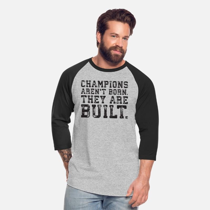 Champions Aren't Born, They Are Built