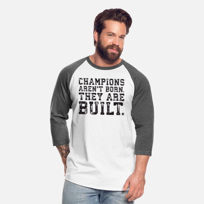 Champions Aren't Born, They Are Built