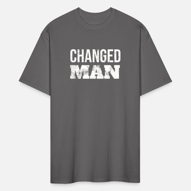 Changed Man white lettering