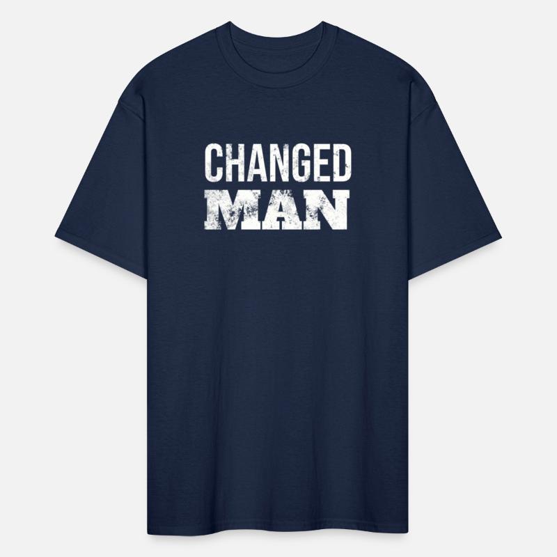 Changed Man white lettering