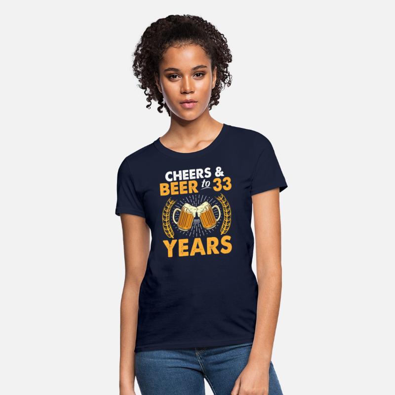 Cheers And Beer To 33 Years Old Drinker Was Born