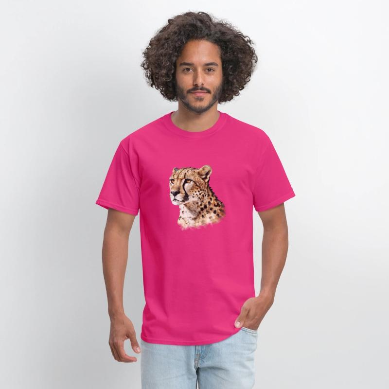 Cheetah Majestic Watercolor Painting Portrait