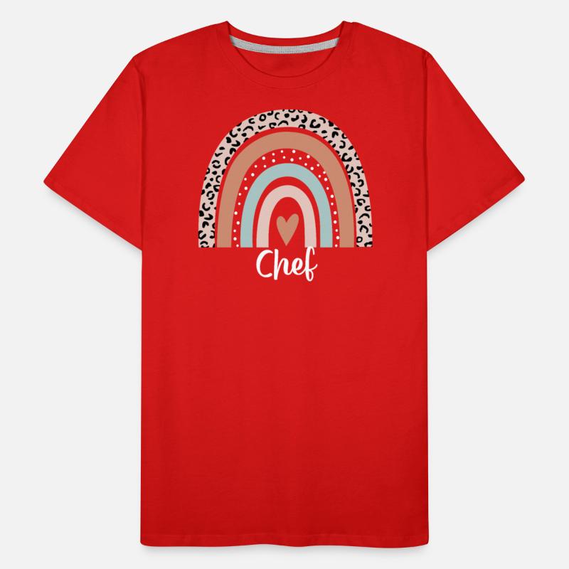 Chef Rainbow Leopard Funny Chef Appreciation