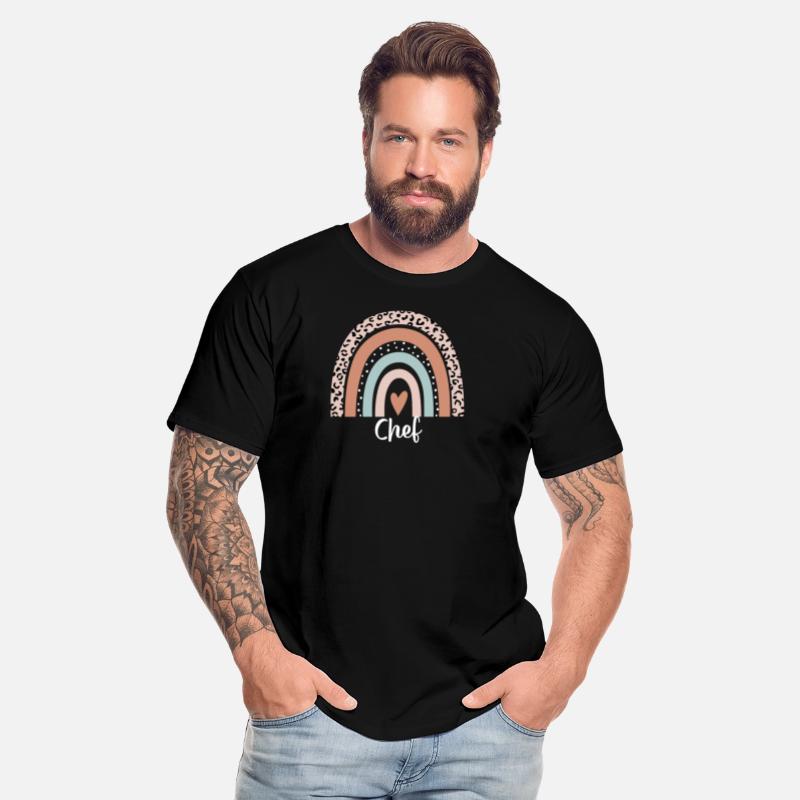Chef Rainbow Leopard Funny Chef Appreciation