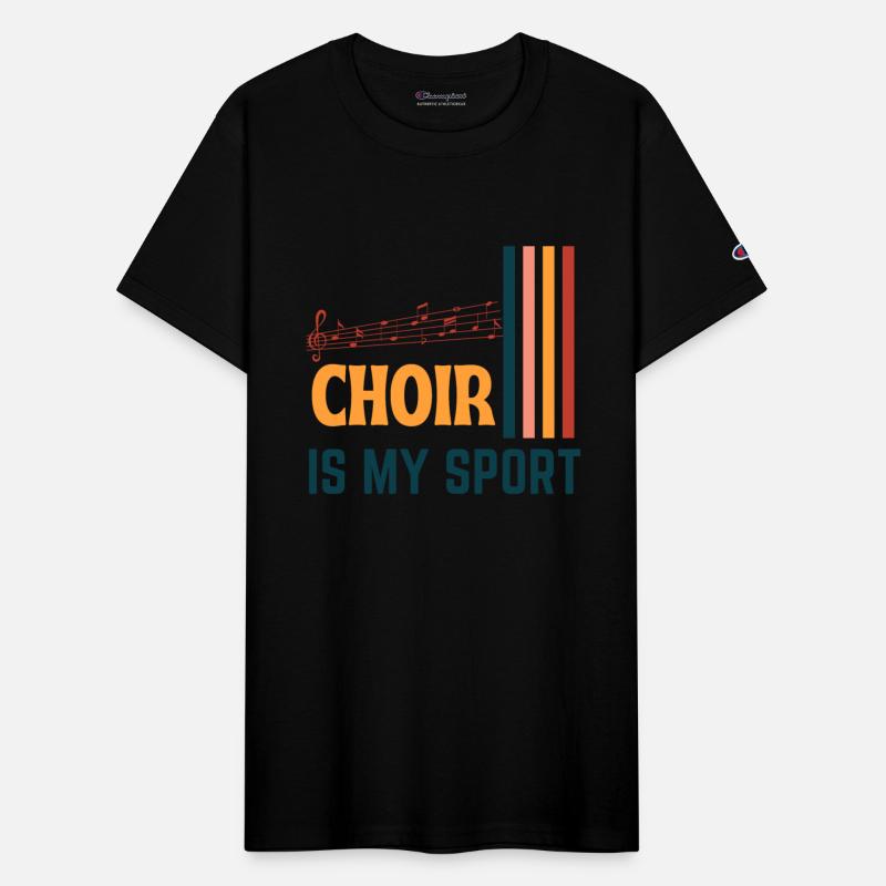 Choir is My Sport Music Teacher Funny Retro Quote