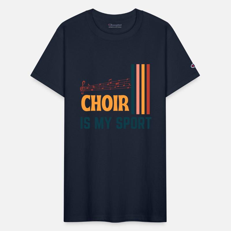 Choir is My Sport Music Teacher Funny Retro Quote