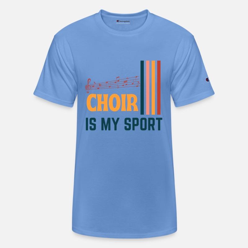 Choir is My Sport Music Teacher Funny Retro Quote