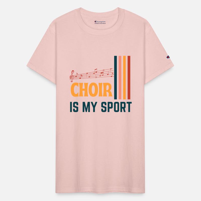 Choir is My Sport Music Teacher Funny Retro Quote