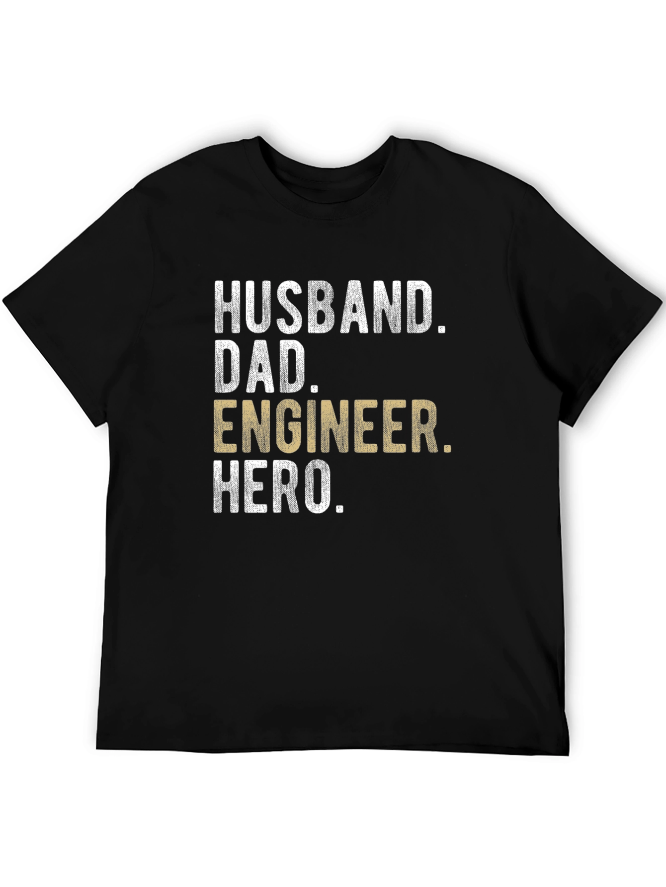 Husband Dad Engineer Hero T-Shirt