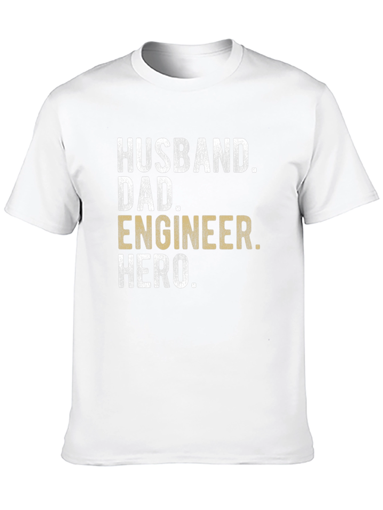 Husband Dad Engineer Hero T-Shirt
