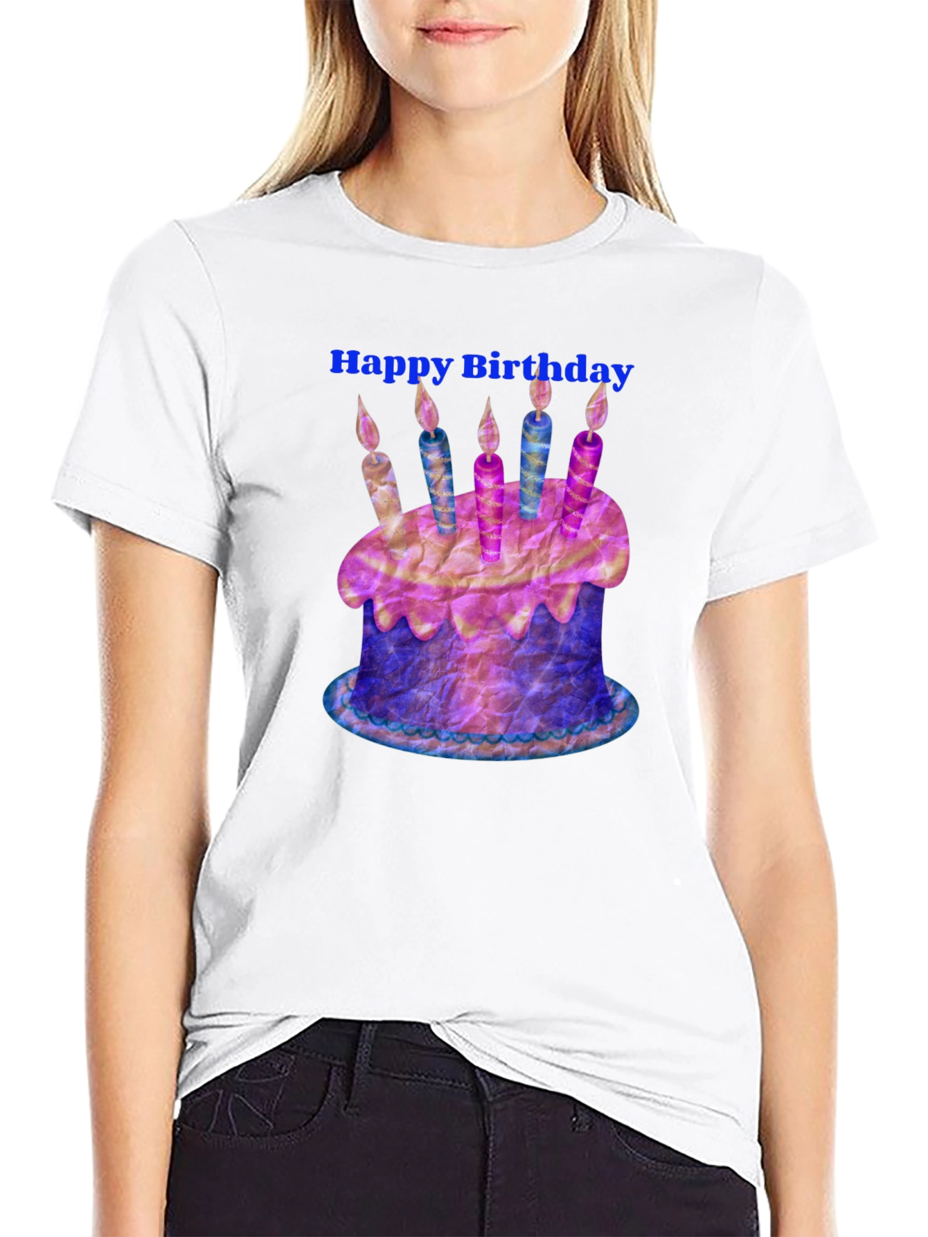 Happy Birthday Cake T-Shirt
