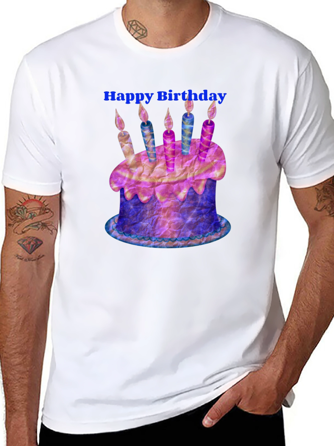 Happy Birthday Cake T-Shirt