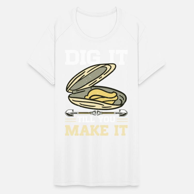 Clam Digger Enthusiast Beach Design