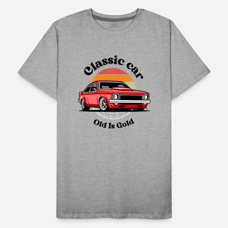 Classic Car - Old is Gold Vintage Style