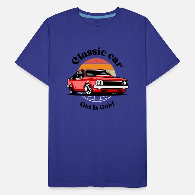 Classic Car - Old is Gold Vintage Style
