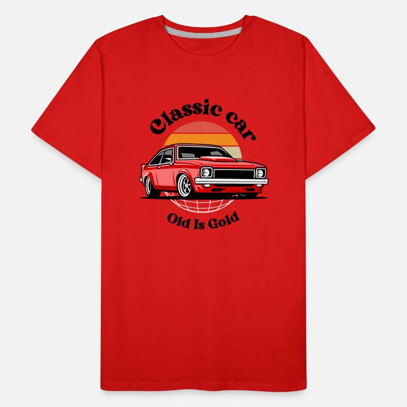 Classic Car - Old is Gold Vintage Style