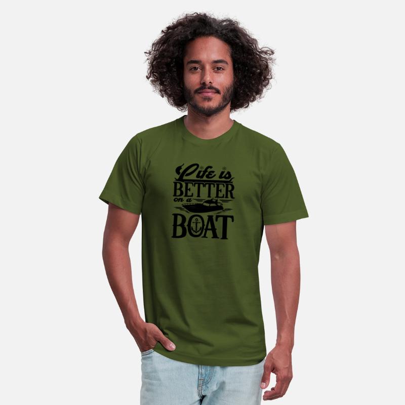 Classic life is better on a boat For Light Shirt