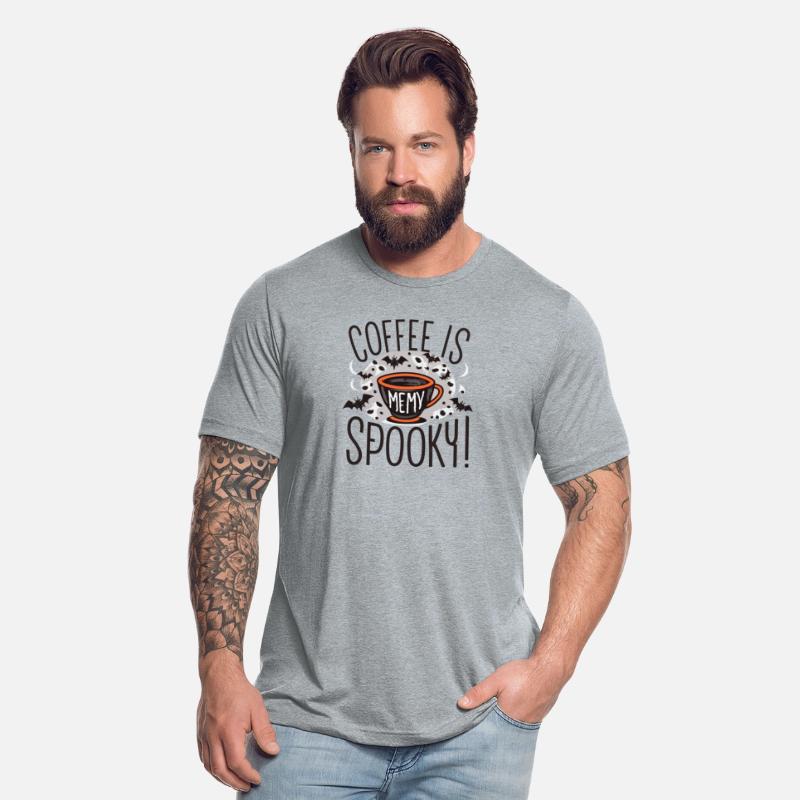 Coffee Halloween Spooky T-shirt